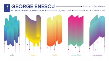 Un nou record istoric la Concursul Internațional George Enescu: 645 de tineri muzicieni din 55 de țări s-au înscris la secțiunile instrumentale de vioară, violoncel și pian