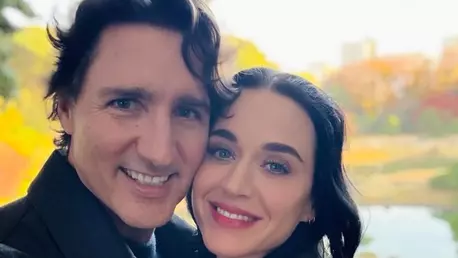 Katy Perry și Justin Trudeau, debut oficial pe covorul roșu. Gesturile și ținutele lor au atras toate privirile