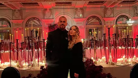 Denis Alibec și Anca Surdu s-au căsătorit. Anunțul surpriză de la nuntă a emoționat invitații
