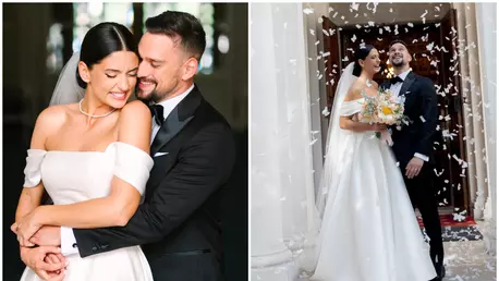 Oana Moșneagu și Vlad Gherman au împlinit doi ani de la nuntă. Cum au sărbătorit: "Să aibă răbdare cu noi"