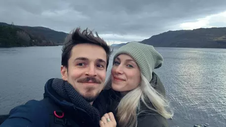 Andrei Leonte, primul câștigător X Factor, s-a căsătorit. Imagini superbe de la nunta cu Laura Popa: "A fost cu de toate"