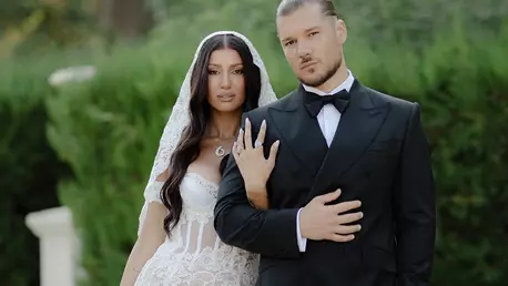 Alina Eremia și soțul ei, Edi Barbu, au aniversat un an de căsătorie. Ce imagini speciale a dezvăluit artista cu această ocazie