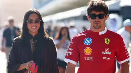 Pilotul de Formula 1 Charles Leclerc și soția sa, Alexandra, vor deveni părinți pentru prima dată