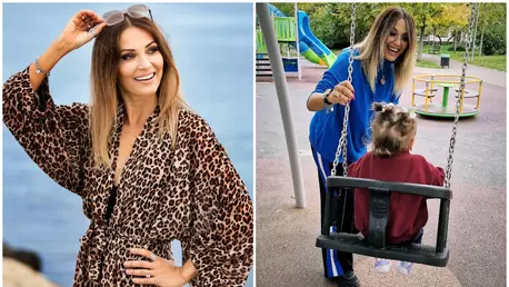 Anca Țurcașiu a surprins-o pe nepoata ei, Zoe, într-o ipostază adorabilă: "Dragostea mea"