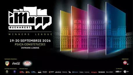 iMapp Bucharest 2026 revine în Piața Constituției cu cea de-a 11-a ediție, sub tema PAST. FORWARD.