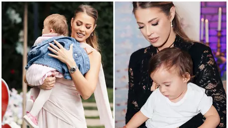 Ce momente speciale a trăit Roxana Nemeș la aniversarea gemenilor ei. Ania și Zain au împlinit un an: "E incredibil"