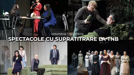 Teatrul Național București introduce supratitrarea în limba engleză pentru o selecție de spectacole din repertoriu