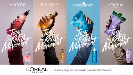Produsele refill ale L’Oréal Groupe: mai puțin ambalaj, aceeași rutină de beauty