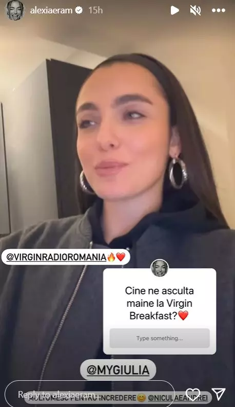 Alexia Eram, prezentatoare pentru prima dată  (1)