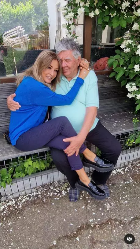 Anca Țurcașiu, imagini cu tatăl ei  (10)