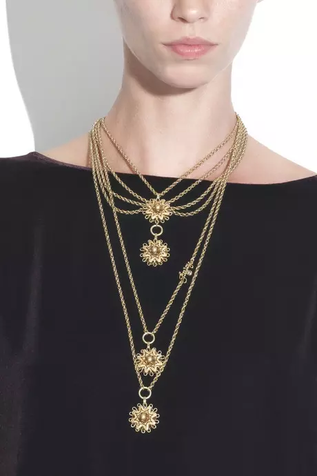 Colier Hollywood Highlands, placat cu aur,  Juicy Couture