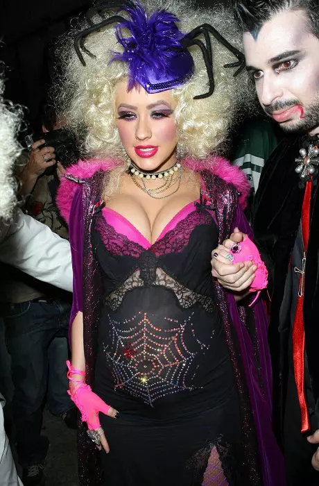 More Christina Aguilera 2007 Halloween surprise