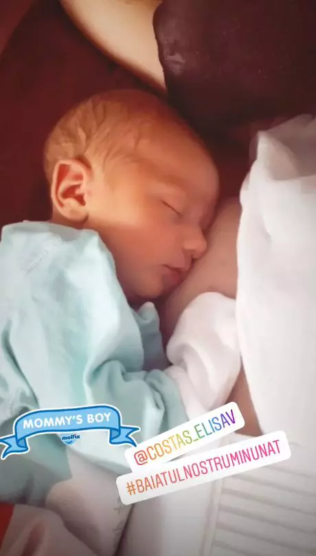 Geanina de la Insula iubirii a născut