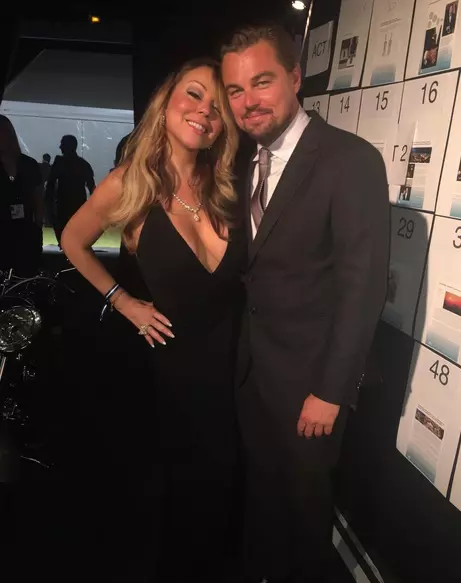 Mariah Carey si Leonardo DiCaprio