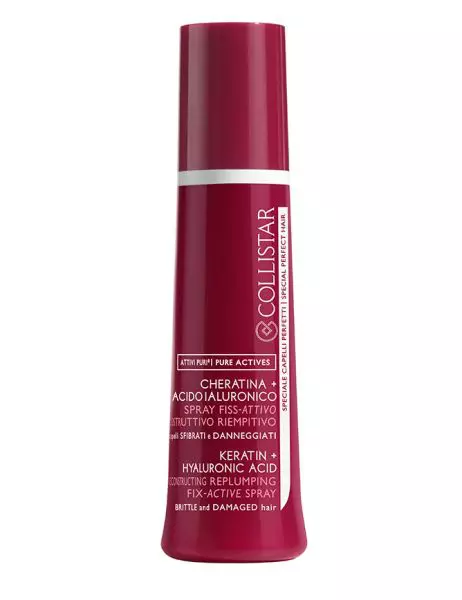 Spray reparator, Collistar, Reconstructing Replumping Fix-active Spray Keratin Hyaluronic Acid, 89 lei