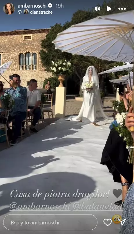 Imagini de la nunta frumoasei Ana-Maria Barnoschi  (7)