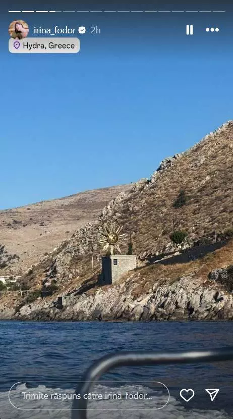 Irina Fodor in Grecia