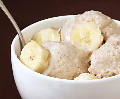 Inghetata cu zahar brun si banane