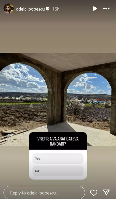 Adela Popescu, noi imagini cu casa lor de la Susani  (8)