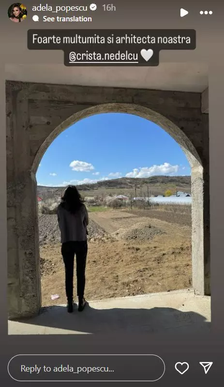 Adela Popescu, noi imagini cu casa lor de la Susani  (9)
