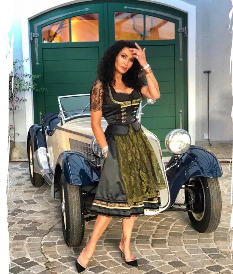 Mihaela Rădulescu, fotografie alături de un celebru actor de la Hollywood