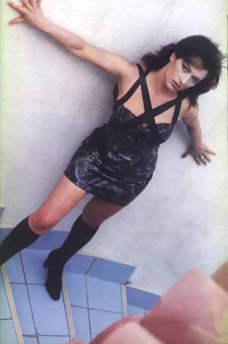 Laura Stoica in 1999 - sedinta foto pentru revista Unica