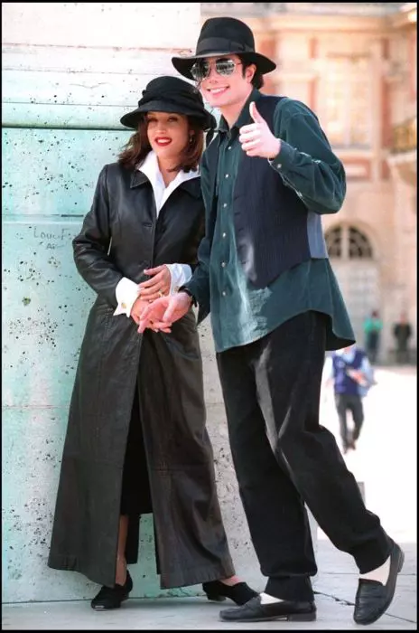 Michael Jackson și Lisa Marie Presley