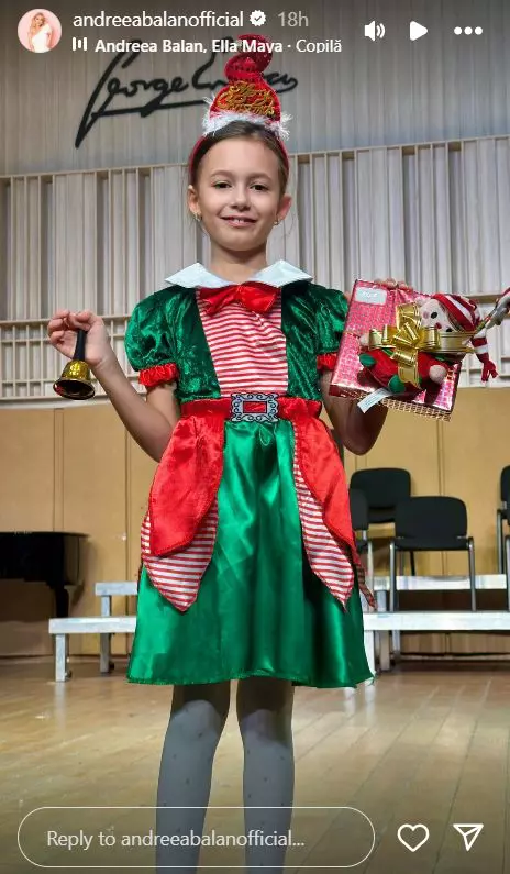 Andreea Bălan și George Burcea, la serbarea fiicei lor  (4)