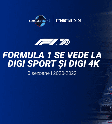 Digi Sport va transmite Formula 1 pentru următoarele trei sezoane. Programul următoarelor curse