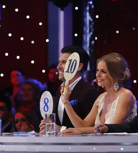 FOTO: Alina Puscaș și Bogdan Boantă, primul 10 de la „Dansează printre stele”