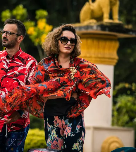 FOTO. Ana Morodan oferă lecții de fashion în „Asia Express”
