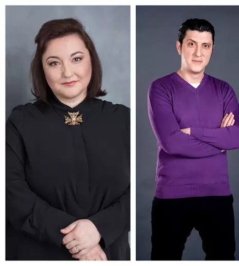 Sărbătoare în echipa „Las Fierbinți”. Ecaterina Ladin (Dalida) și Costi Diță (Giani) își sărbătoresc ziua de naștere