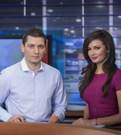 Olivia Păunescu şi Valentin Butnaru sunt pe “aceeaşi lungime de minut”