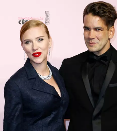 Scarlett Johansson şi Romain Dauriac aşteaptă primul lor copil