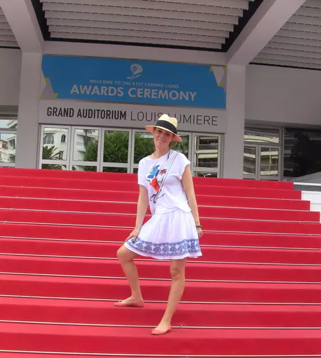 Florentina Fântânaru a ajuns la Cannes datorită lui Paulo Coelho