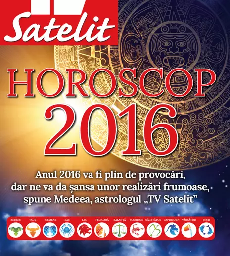 Revista "TV Satelit” vă aduce gratuit suplimentul Horoscop 2016