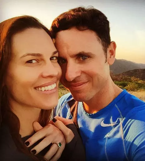 Hilary Swank s-a logodit cu un fost jucător de tenis