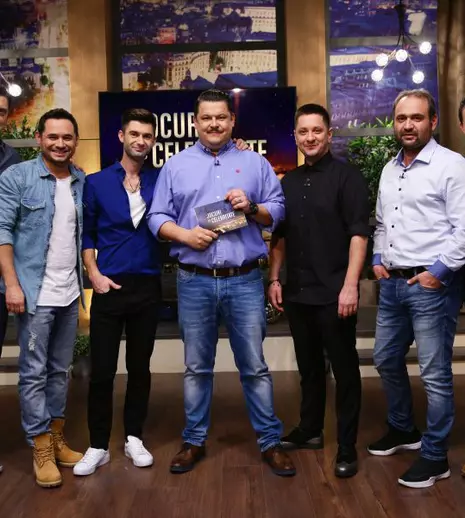 FOTO. Bobonete, Strunilă și Ipate dau startul unui nou sezon „Jocuri de celebritate”