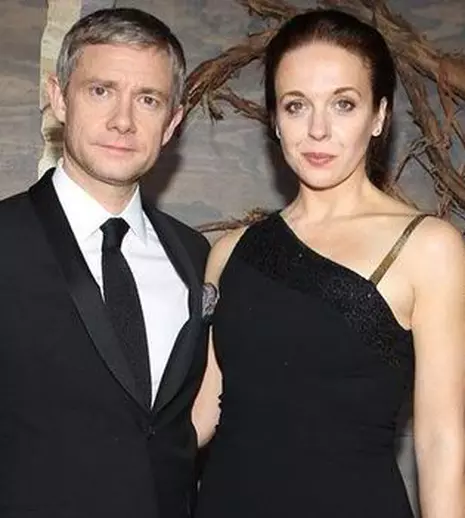 Martin Freeman s-a despărţit de Amanda Abbington, după 16 ani