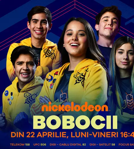 De miercuri, 24 aprilie, Nickelodeon difuzează „Bobocii”, primul serial despre gaming