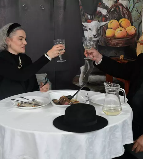 Maia Morgenstern, invitata lui Mircea Dinescu la Poezie și delicatețuri