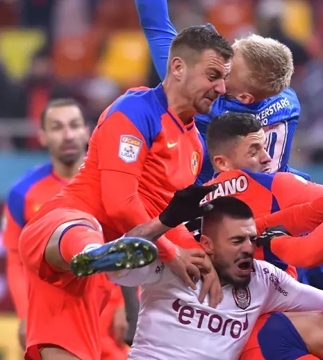 Cine şi când transmite CFR Cluj - FCSB, derby-ul din etapa a 5-a din play-off-ul Ligii 1 la fotbal