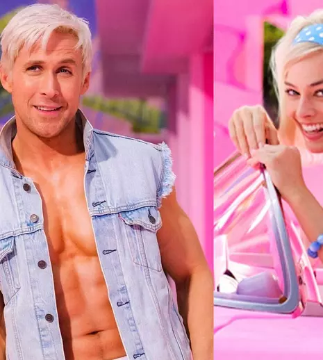 Margot Robbie și Ryan Gosling, în ținute Barbie pe covorul roșu. Cum s-au asortat la prezentarea filmului