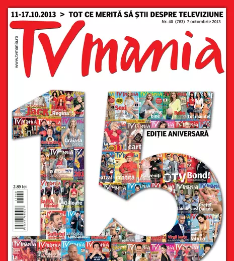 15 coperţi pentru 15 ani de „TVmania”