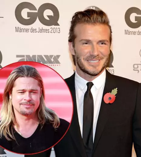 David Beckham: Brad Pitt este alegerea perfectă pentru a juca rolul meu într-un film