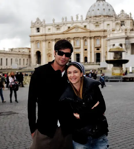Adela Popescu şi Radu Vâlcan, city-break la Roma | Foto