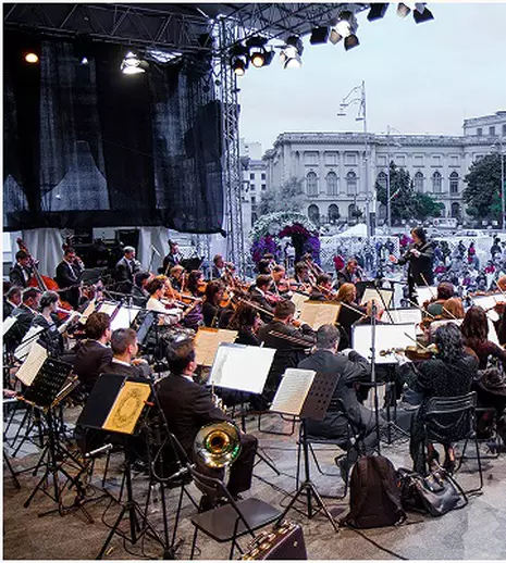 Orchestra Naţională Radio deschide Piaţa Festivalului „George Enescu”