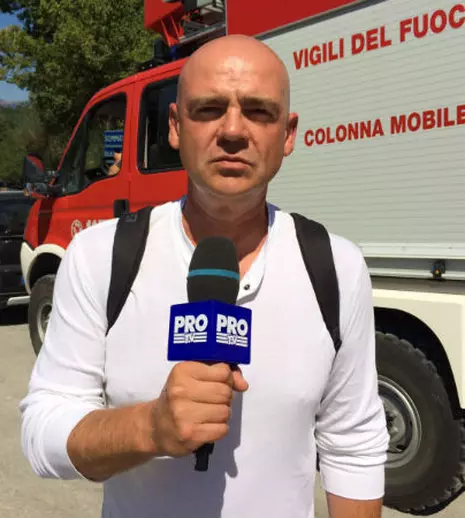 Cătălin Radu Tănase transmite din Italia pentru „Știrile Pro TV”