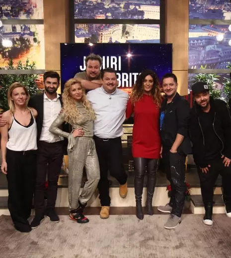 „Jocuri de celebritate”: Mihai Bobonete i-a invitat pe Lora, Claudia Pavel, Dan Helciug și Tudor Ionescu