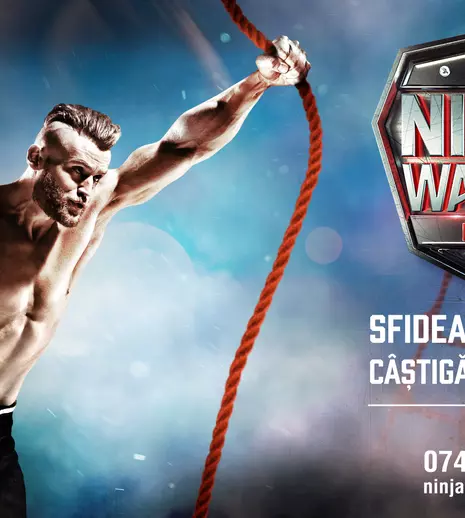 Marele premiu al emisiunii „Ninja Warrior România”, de la Pro TV, este în valoare de 100.000 de euro